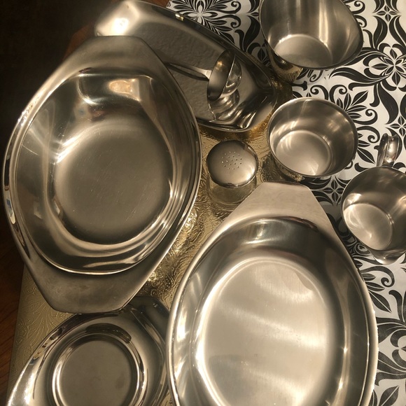 9 piece Cromargan camping set - Picture 4 of 8